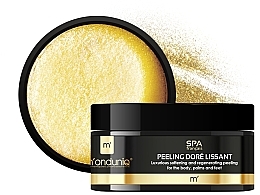 Fragrances, Perfumes, Cosmetics Luxurious Regenerating Body Scrub - M'onduniq SPA Luxury Gold & Honey Luxurious Softening And Regenerating Peeling For The Body Palms And Feet