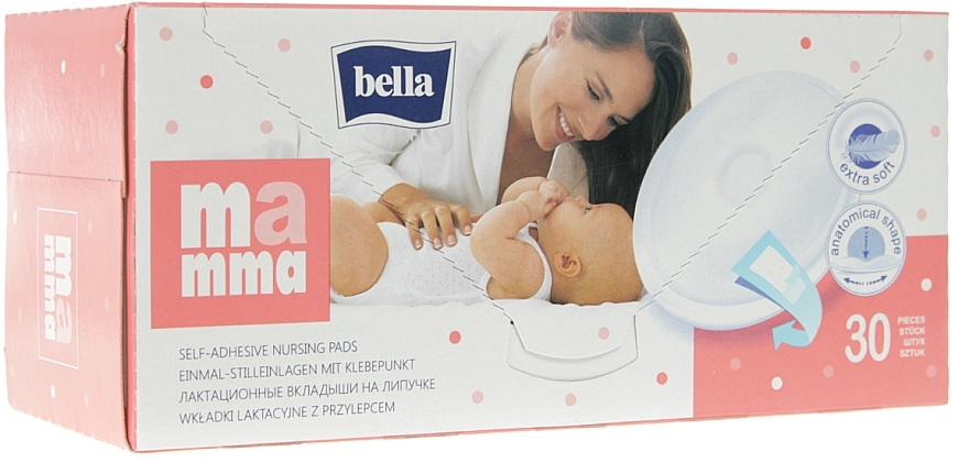 Lactation Liners Bella Mamma, 30 pcs - Bella Baby — photo N6