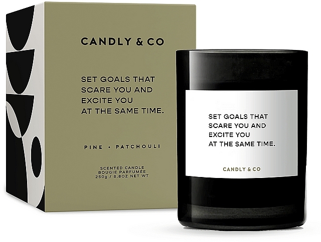 Scented Candle - Candly & Co No.4 Set Goals That Scare You — photo N1