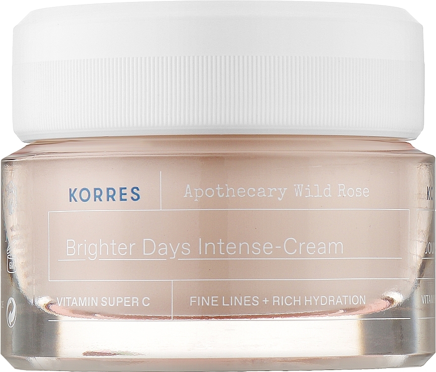 Intensive Day Face Cream - Korres Apothecary Wild Rose Brighter Days Intense-Cream — photo N7