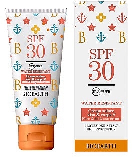 フェイス & ボディ サンクリーム - Bioearth Sun Love Face And Body Sun Cream SPF30	 — photo N3