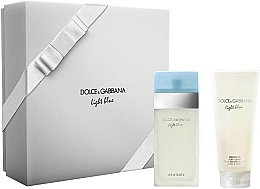 Fragrances, Perfumes, Cosmetics Dolce & Gabbana Light Blue - Set (edt/50ml + b/cr/100ml)