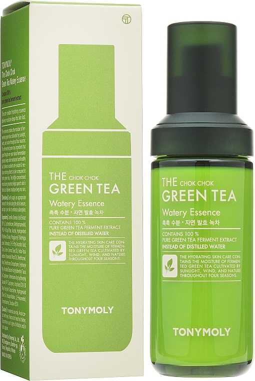 Face Essence - Tony Moly The Chok Chok Green Tea Watery Essence — photo N2