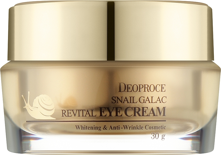 Snail Eye Cream - Deoproce Snail Galac-Tox Revital Eye Cream — photo N1