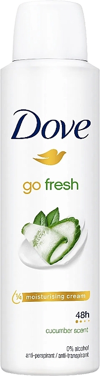 Deodorant - Dove Go Fresh Cucumber Scent Deodorant — photo N1