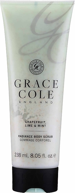 Grapefruit Lime & Mint Body Scrub - Grace Cole Boutique Grapefruit Lime & Mint Radiance Body Scrub — photo N1