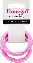 Fragrances, Perfumes, Cosmetics Hair Tie, 2 pcs, FA-5679+1, pink - Donegal