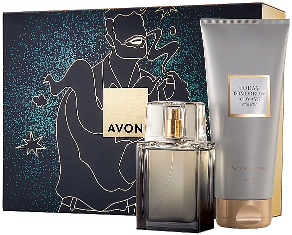 Avon Today Tomorrow Always For Him - Set (edt/75ml + sh/gel/200ml) — photo N1