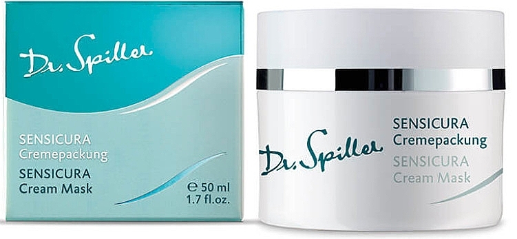 Facial Cream Mask for Sensitive Skin - Dr. Spiller Sensicura Cream Mask — photo N5