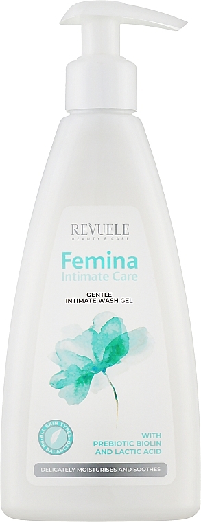 Gentle Intimate Wash Gel - Revuele Femina Intimate Care Gentle Intimate Wash Gel — photo N1