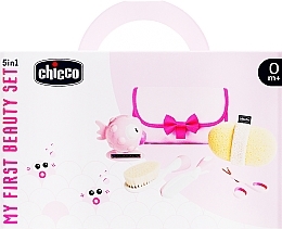 Kids Toiletry Set, pink - Chicco My First Beauty Set — photo N1