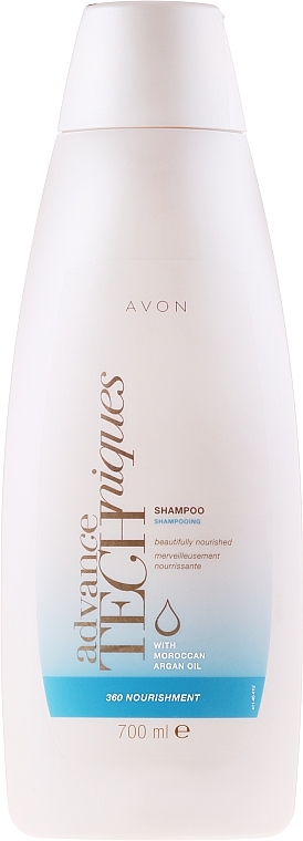 Nourishing Shampoo "Complex Care" - Avon Advance Techniques 360 Nourish Moroccan Argan Oil Shampoo — photo N3