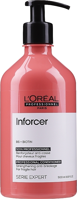 Strengthening Hair Conditioner - L'Oreal Professionnel Inforcer Strengthening Anti-Breakage Conditioner — photo N4