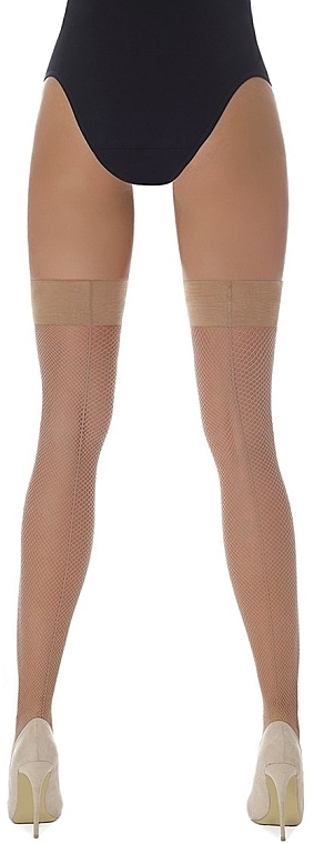 Gloria Stockings, 20 Den, natural - Bas Bleu — photo N7