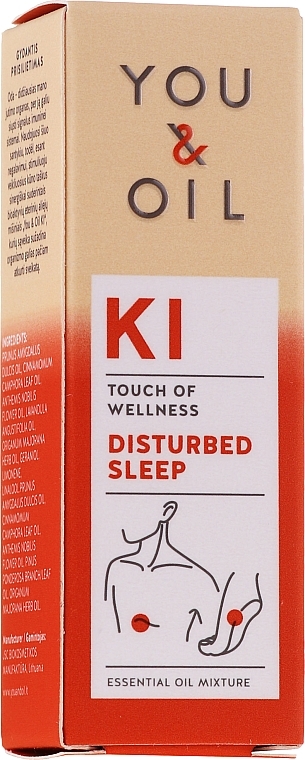 Essential Oil Blend - You & Oil KI-Disturbed Sleep Touch Of Welness Essential Oil — photo N1