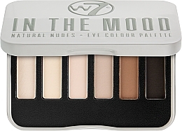 Eyeshadow Palette - W7 Natural Nudes 6 Eye Colour — photo N2