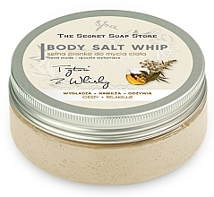 Fragrances, Perfumes, Cosmetics Tobacco & Whiskey Shower Salt Mousse - Soap & Friends Tobacco And Whiskey Body Salt Whip
