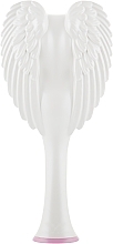 Angel Hair Brush, white-pink - Tangle Angel Cherub 2.0 Gloss White — photo N3