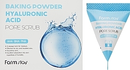 Soda & Hyaluronic Acid Face Scrub - FarmStay Hyaluronic Acid Baking Powder Pore Scrub — photo N4