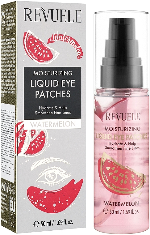 Watermelon Eye Patches - Revuele Moisturizing Liquid Eye Patches Watermelon — photo N12