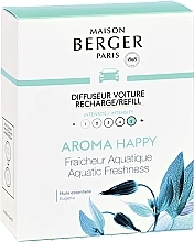 Fragrances, Perfumes, Cosmetics Maison Berger Aroma Happy - Car Perfume Refill