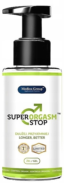 Orgasm Stop Gel - Medica-Group Super Orgasm Stop Gel — photo N1