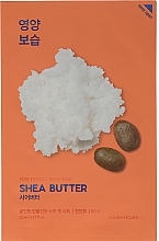 Fragrances, Perfumes, Cosmetics Nourishing Shea Butter Sheet Mask - Holika Holika Pure Essence Mask Sheet Shea Butter
