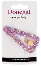 Fragrances, Perfumes, Cosmetics Hair Clip, FA-5728, purple - Donegal