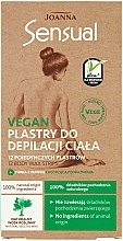 Depilatory Vegan Wax Strips for Body - Joanna Sensual Depilatory Vegan Wax Strips — photo N1