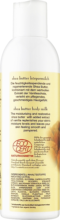 Body Milk "Shea Butter" - Styx Naturcosmetic Shea Butter Bodymilk — photo N2