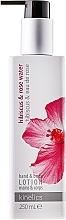 Fragrances, Perfumes, Cosmetics Hand and Body Lotion "Hibiscus and Rose Water" - Kinetics Hibiscus & Rose Water Lotion