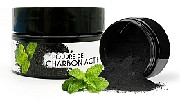 Fragrances, Perfumes, Cosmetics Mint Whitening Powder - Keeth Mint-flavoured Activated Charcoal Bleaching Powder