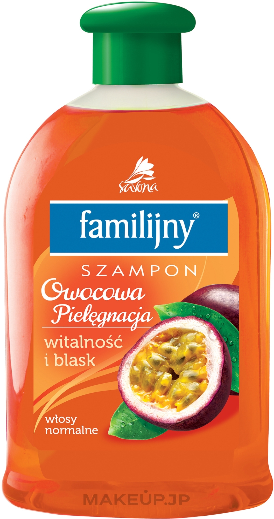 Normal Hair Shampoo - Pollena Savona Familijny Fruity Care Shampoo Vitality & Shine — photo 500 ml