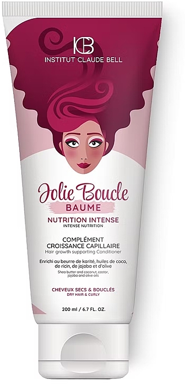 Intensive Nourishing Conditioner - Institut Claude Bell Jolie Boucle Nutrition Intense Baume — photo N1