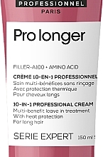 Heat Protection Hair Cream for Length & Ends - L'Oreal Professionnel Pro Longer Renewing Cream — photo N34