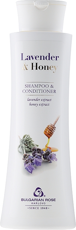 Shampoo-Conditioner - Bulgarian Rose Lavender & Honey — photo N1