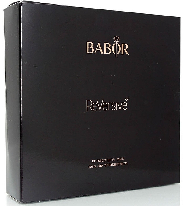 Set - Babor Treatment Set ReVersive (ser/7ml + eye/cream/7ml + peel/4ml + cream/15ml + mask/15ml) — photo N1