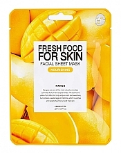 Mango Sheet Mask - Superfood for Skin Farmskin Fresh Food Mango Mask — photo N1