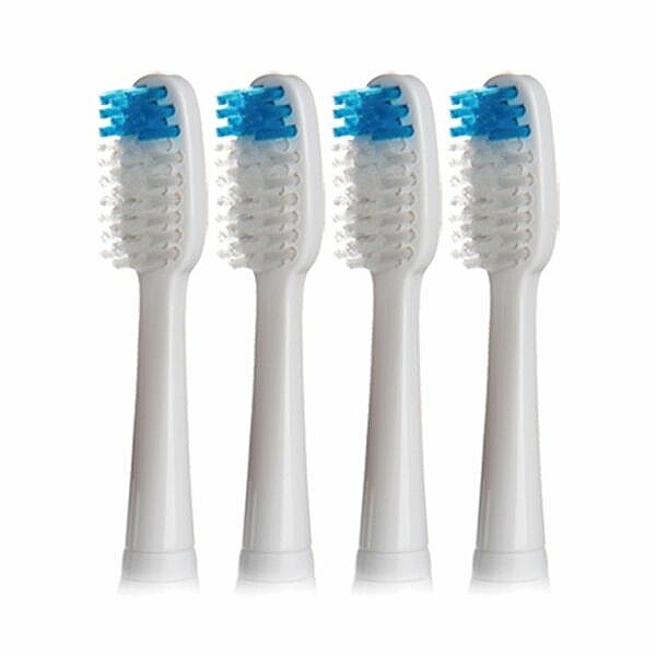 Toothbrush Heads, 4 pcs. - Violife Slimsonic — photo N1