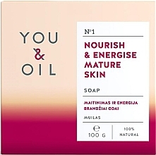 Fragrances, Perfumes, Cosmetics Nourishing Soap for Mature Skin - You & Oil Nourish & Energise Mature Skin