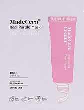 Fragrances, Perfumes, Cosmetics Lifting Sheet Mask - SKINRx LAB MadeCera Real Purple Mask