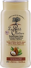 Dry and Damaged Hair Shampoo - Le Petit Olivier Olive Karite Argan Shampoo — photo N1