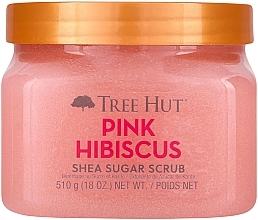 Fragrances, Perfumes, Cosmetics Body Scrub - Tree Hut Pink Hibiscus Sugar Scrub