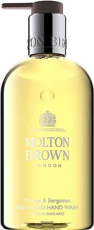 Molton Brown Orange & Bergamot Fine Liquid Hand Wash - Hand Cream-Soap  — photo N1