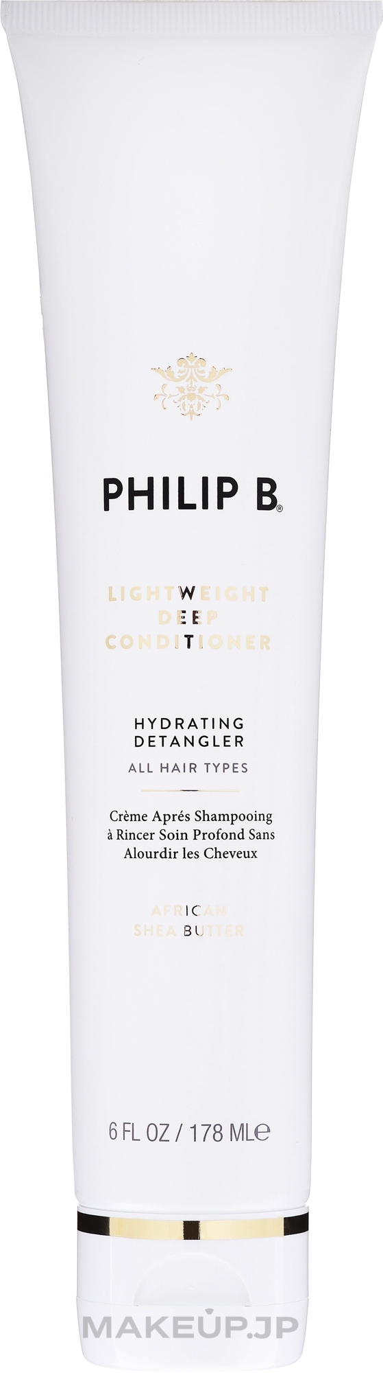 Hair Conditioner Cream - Philip B Light-Weight Deep Conditioning Creme Rinse Paraben Free — photo 178 ml