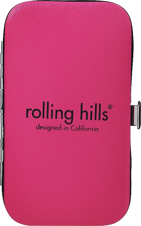 Manicure Set, 8 tools, pink - Rolling Hills Manicure Set — photo N4