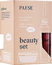 Fragrances, Perfumes, Cosmetics Set - Paese (lipstick/2x6ml + f/powder/5.3g)