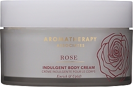 Fragrances, Perfumes, Cosmetics Moisturising Body Cream - Aromatherapy Associates Indulgence Rose Body Cream