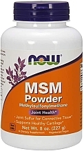 Dietary Supplement "MSM", powder - Now Foods MSM Powder — photo N1