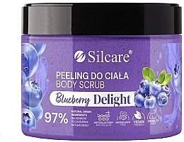 Fragrances, Perfumes, Cosmetics Body Scrub - Silcare Blueberry Delight Body Scrub